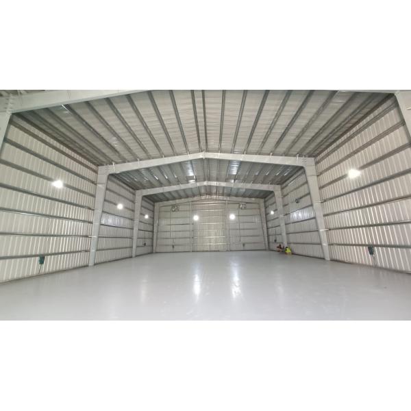 Steel Workshop Prefabricated Aircraft Hangar Warehouse with Light Steel Structure