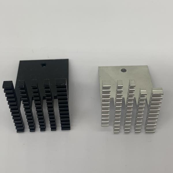 Zinc Plated CNC Aluminum Heatsink Profile Custom For Motor Display