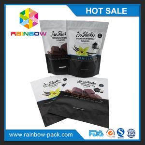 Quality Premium Protein Powder Personized Foil Pouch Packaging gravure printing for sale