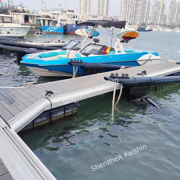 Aluminum Alloy Dock Marina Float Floating Pontoon Marine Floating Docks
