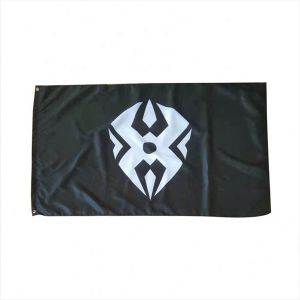 Quality Double Sided Printed Custom Polyester Flag 90x150cm Rectangular for sale