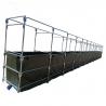 Ras fish farming equipment durable foldable PVC/TPU Canvas fish tank for sale