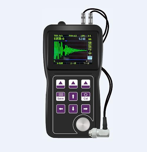 Buy OLED Color Screen Ultrasonic Thickness Gauge Live A&B Scan Single & Dual Element Probe at wholesale prices