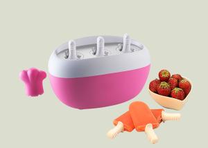 Quality Space Saving Instant Ice Pop Maker Easy Operating With 2 Stick Slots for sale