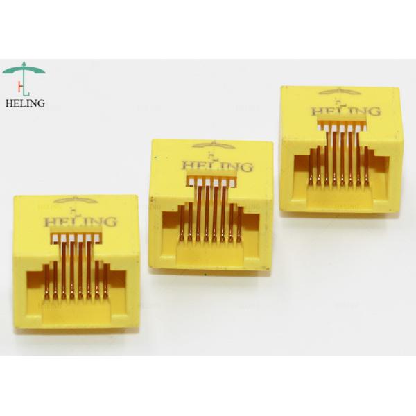 One Port PCB RJ45 Female Connector Right Angle MJ5388-Y011-HRN1