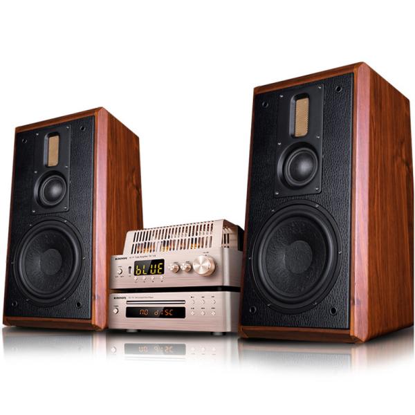 Buy Customized 8 Inch Bookshelf Passive Speakers 3 Way Multifunctional at wholesale prices