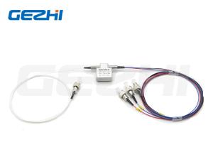 Quality Latching 5V 850nm Multimode1x3 T-Type Mechanical Optical Switch with FC/APC for sale