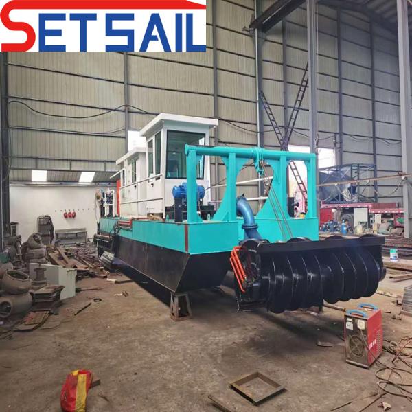 Non Self Propelled Trailing Hopper Suction Pump Dredger for Sea Durable Construction