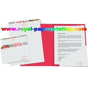 Quality A4 colorful paper file folder /presentation file folder printing for sale