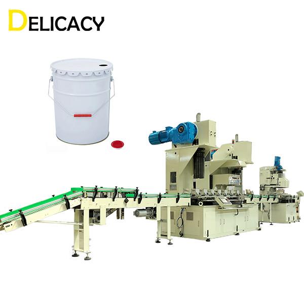Buy 10L 25L Automatic Tin Can Making Machine For Conical Pail Production at wholesale prices