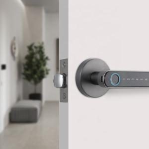 China Multifunctional Wifi Smart Door Lock / Keypad Electronic Door Lock With Key on sale