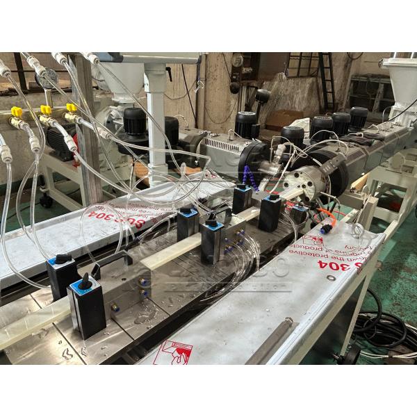 Supermarket PVC Price Label Holder Extrusion Machine Plastic Shelf Price Tag Strip Production Line Price Tag Production Line