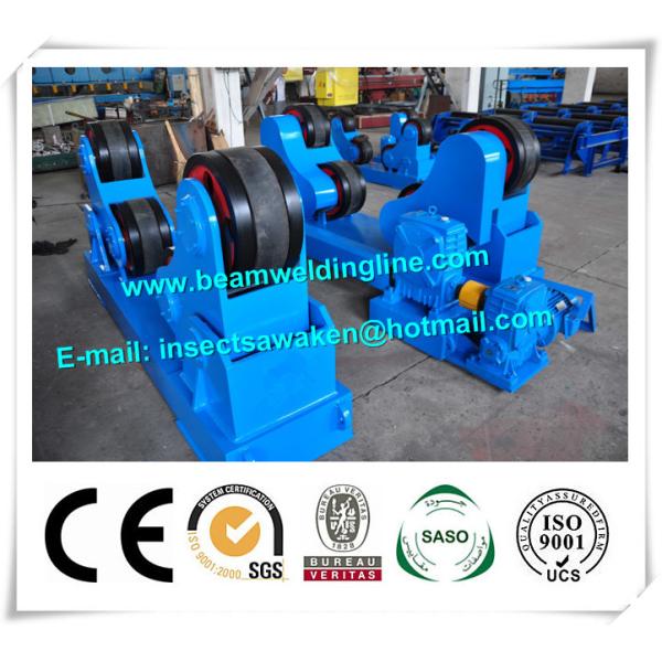 Self Aligning Rotator / Pipe Weld Rotator With PU Roller For Boiler Industry