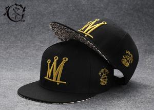 Rapper Caps Printed Headwear Flat Snapback Baseball Caps Adjustable Mesh Hat One Size