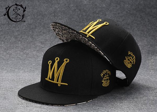 Buy Rapper Caps Printed Headwear Flat Snapback Baseball Caps Adjustable Mesh Hat One Size at wholesale prices
