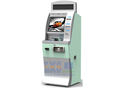 AutomaticTeller Machine With Modular Audio / Video Customer Guidance Components,ATM Kiosk with Cash.Mutifuctions Kiosk