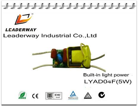 Buy new design high PF open frame LED power driver 5w at wholesale prices