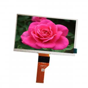 China 7 Inch 1024x600 HD TFT Lcd Panel Led Backlight Module 40 Pin LVDS Interface on sale