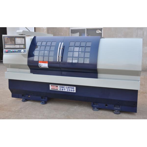 Flate Bed 400mm Cnc Metal Turning Lathe Horizontal ISO 9001 Hardway