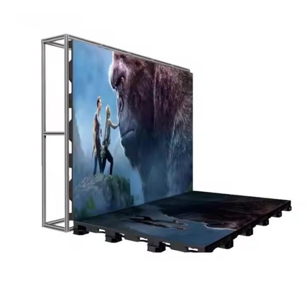 Floor Lighting Interactive LED Floor with High Refresh Rate of 3840hz/s and Glowing Lighting Effect