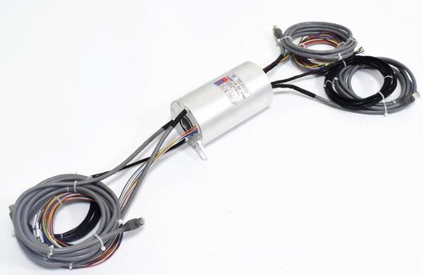 Buy 1000M Ethernet Rotating Electrical Connector Slip Ring 10 Circuits For Automatic Equipment at wholesale prices