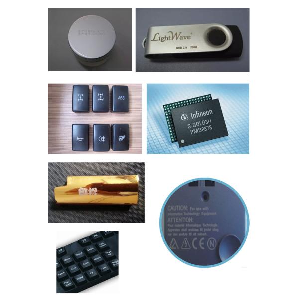 20w 30w 50w Fiber Laser Marking Machine High Precision F Theta Lens For Metal