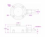 Small Compression Load Cell 100kg Miniature Compression Force Sensor 1KN