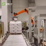 Robotic palletizers end of line palletizing system