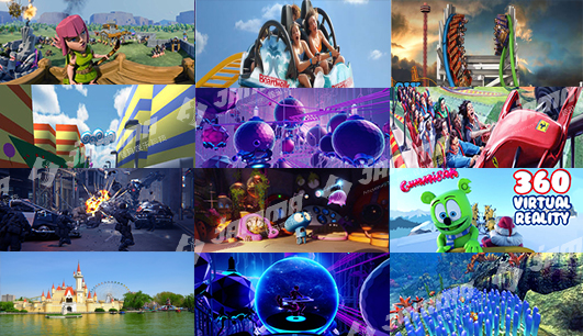 Multiplayer Virtual Reality Driving Simulator , Special Effects 6 Seats 9D VR Cinema