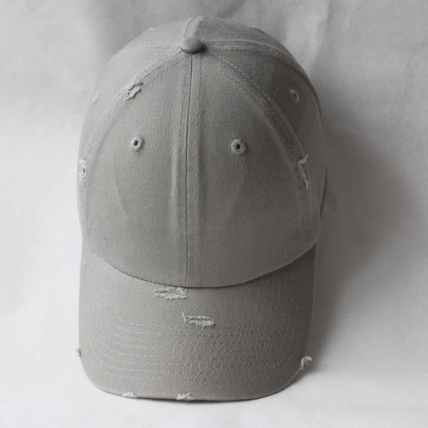 Distressed Vintage Washed Baseball Cap 58cm embroidery Unisex for sports