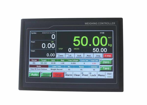 Weighing Scale Indicator / TFT Touch Screen Controller For Ration Filling