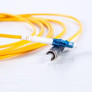 Quality LC SC OM1 Multimode Fiber Optic Cables Duplex Fiber Optic Patch Cord for sale