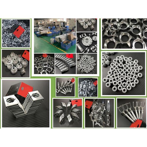 5 Axis Precision CNC Machining Service Plating / Oxidizing