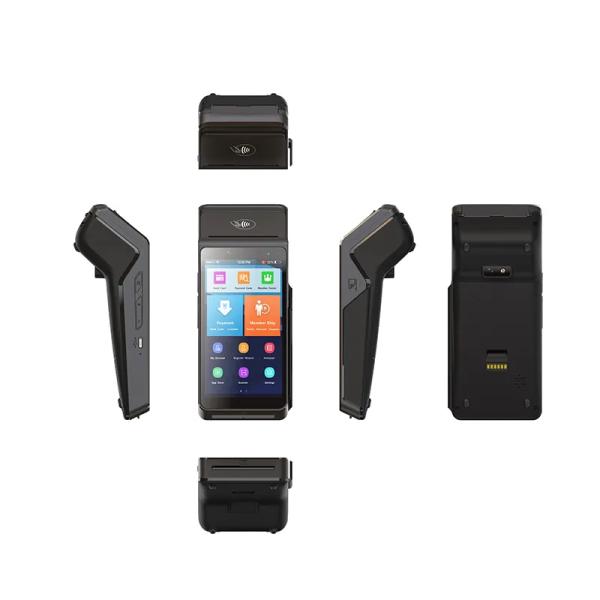 Handheld Mini POS Terminal with Dual SIM Cards and EMV/PCI Certification All In One POS System