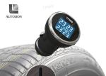 TPMS Wireless System Connect to Cigarette Light with 4 Internal Sensors Easy