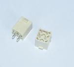 Double Row 2*2p Inline Header Electronic Devices terminal pin header