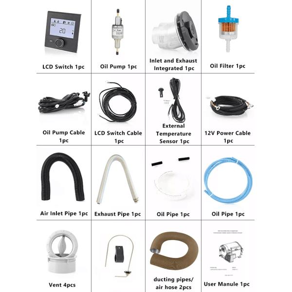 Similar To Truma D6E CR-12 Caravan & RV High Quality 6kw Combi Diesel Air Water Heater