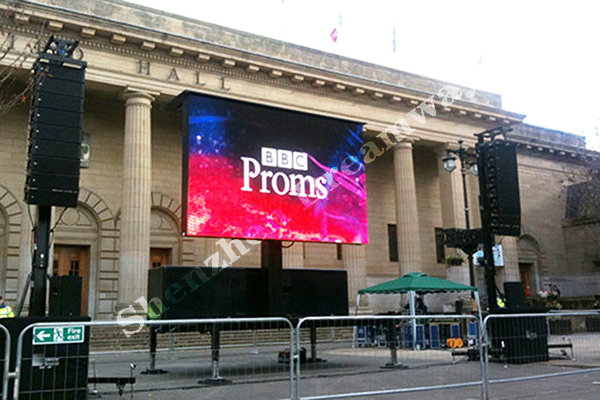 outdoor rental led display