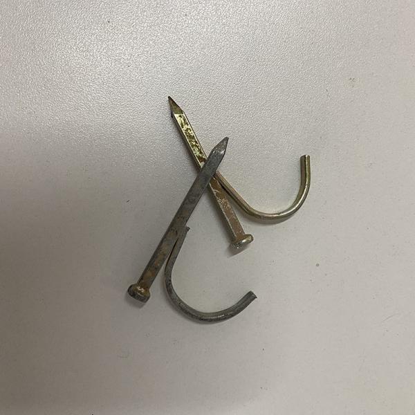 Buy Threading Pipe Clamp Hook Nail Rust Prevention Bending Process at wholesale prices