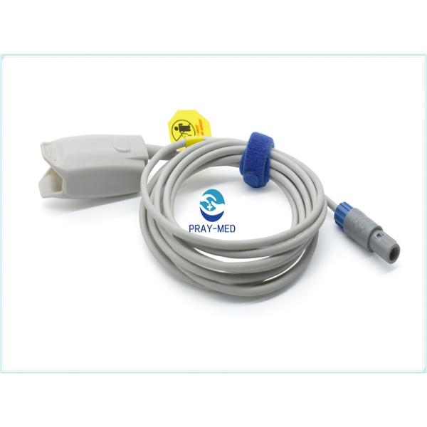 Digital 5 Pin Adult Spo2 Sensor Probe Contec TPU Cable CMS6000 / 7000 / 8000