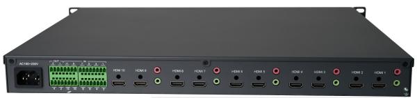PM60EA/1H-9H IP Video Matrix Switcher Ip Decoder 1ch HDMI In And 9ch HDMI Out