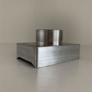 6005 6063 6061 Aluminum Cnc Turning Machining Parts Block