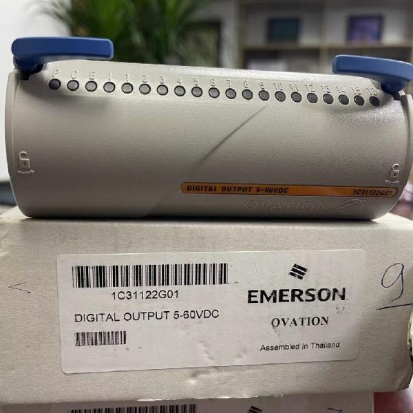 EMERSON Ovation Controller OCC100 Machinery Health Monitor For Water And Wastewater Industries