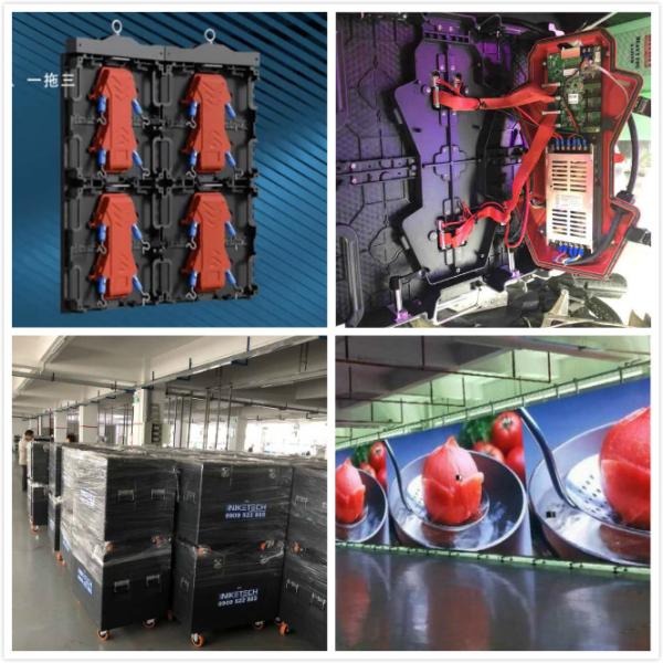 4K Front Service Slim Light Weight Led Video Display Board For Stage / Live Broadcasting