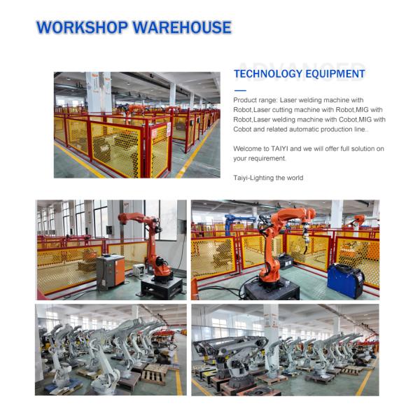 User-Friendly Programming Robotic Laser Welding Machine, Touch Screen Interface 2000W