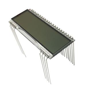 China ODM LCD Segment Display Reflective Mode, TN HTN FSTN Alphanumeric LCD Meter Display on sale