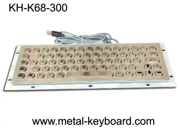 Buy IP65 Rate Industrial Computer Keyboard with Rugged Metal Material at wholesale prices