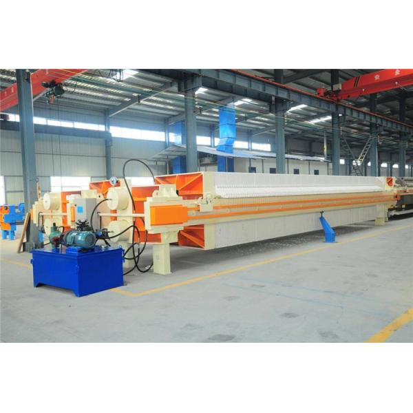 Automatic Pulling Plate Chamber Filter Press High Efficient Stable Performance