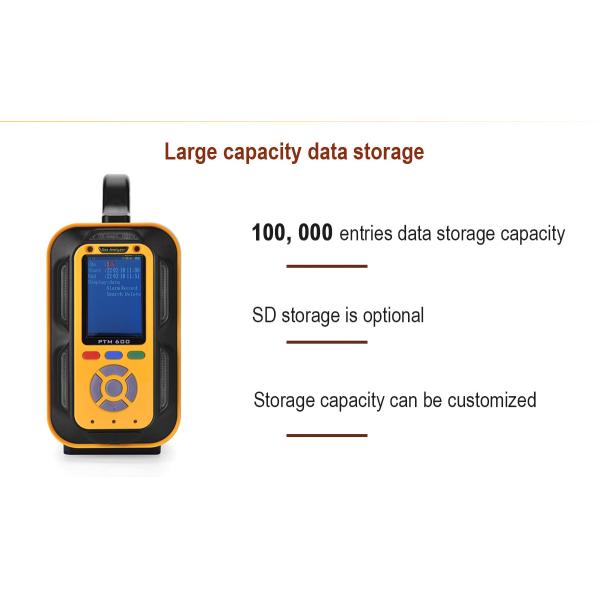 Industrial Composite Flue Gas Detector PTM600 O2 CO CO2 H2S CH4 H2