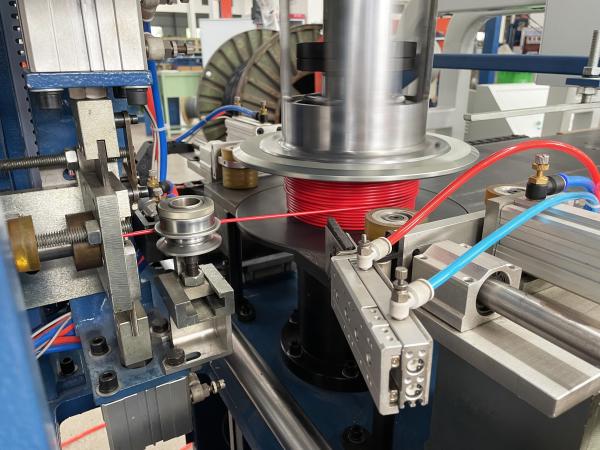 Automatic Detection Automatic Cable Strapping Machine Coil With PLC Control